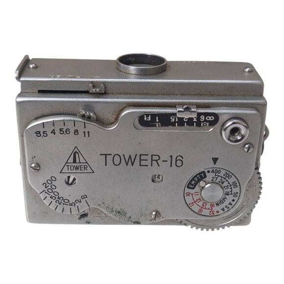 Sears Tower-16 (Mamiya)‎ Subminiature Spy Camera Metal Vintage 1950s - Picture 2 of 9